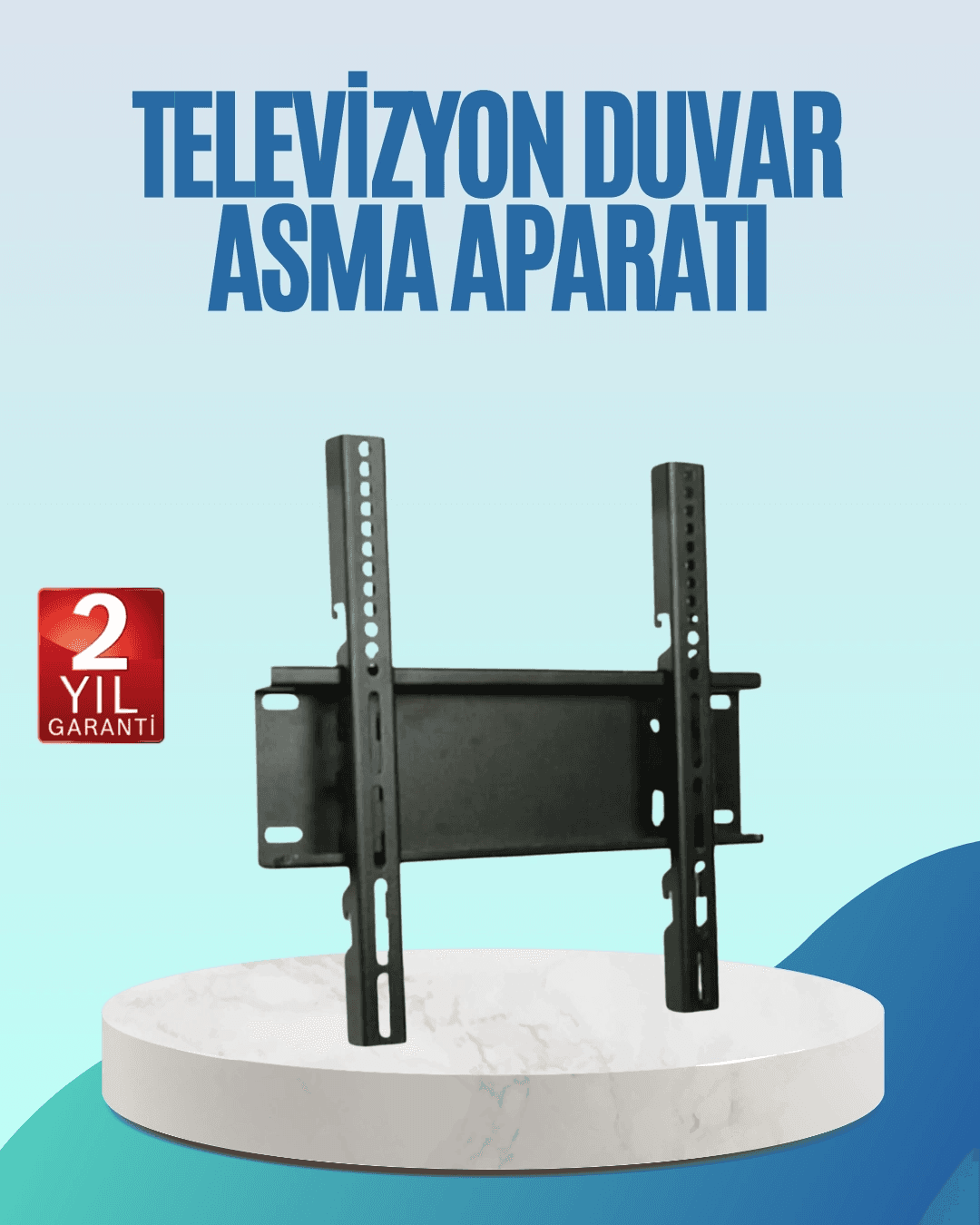 Ayarlanabilir 32-42 İnç Led Tv Duvar Askı Braketi 40 Kg Taşıma