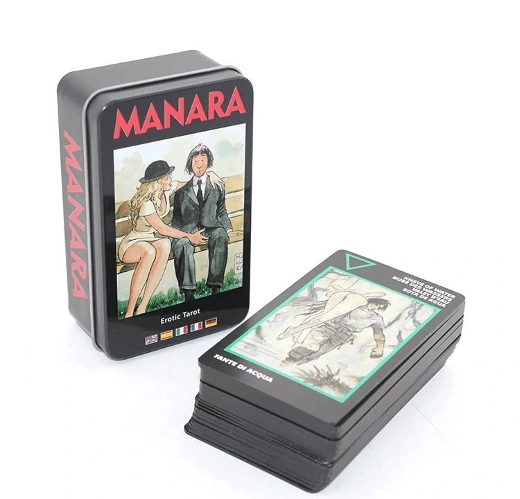 Manara Metal Kutulu Tarot Kartı Alk2813