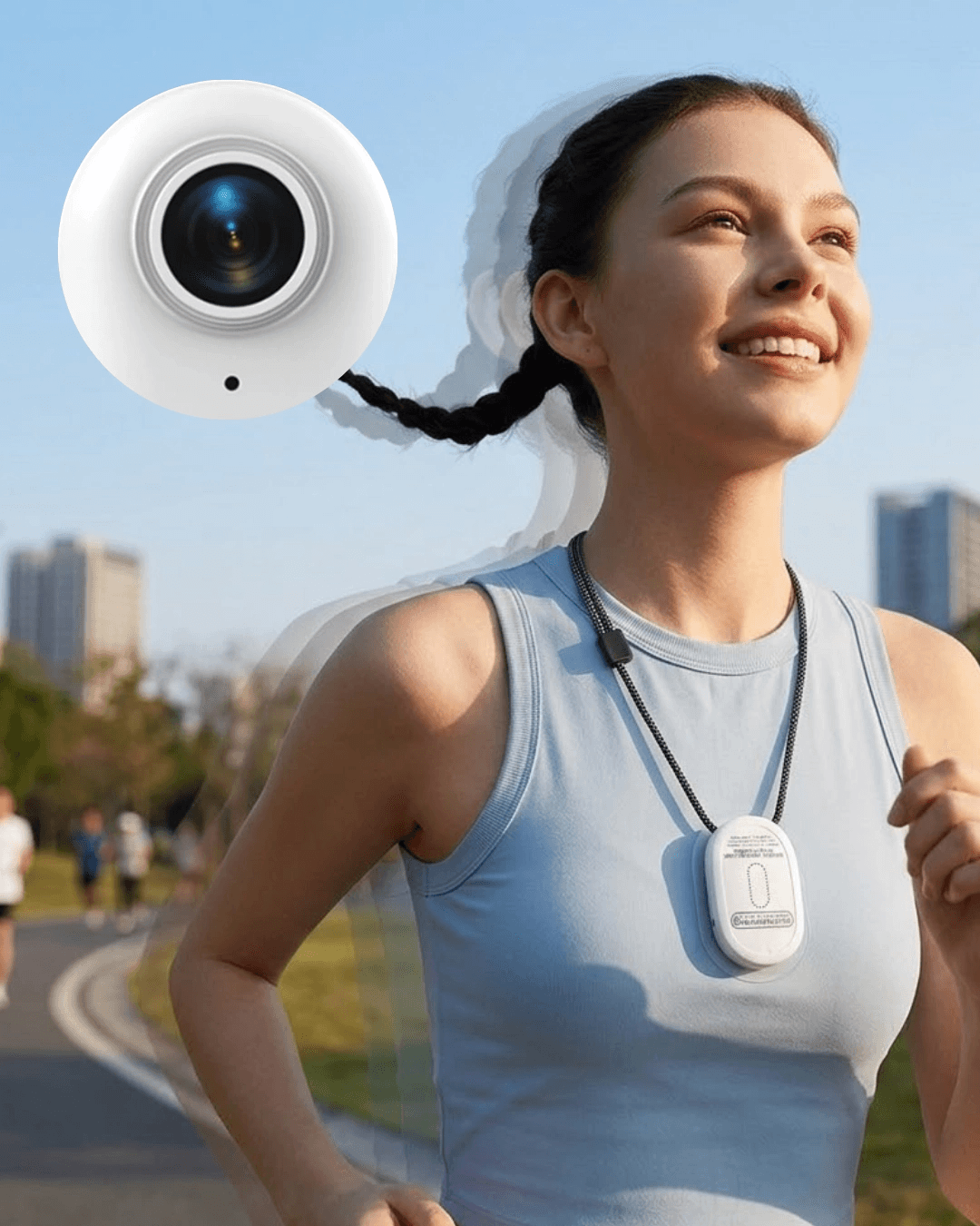 Manyetik Sabitlemeli 4k Spor Kamera Geniş Açı Lens Ve Mobil Bağlantı Özellikli
