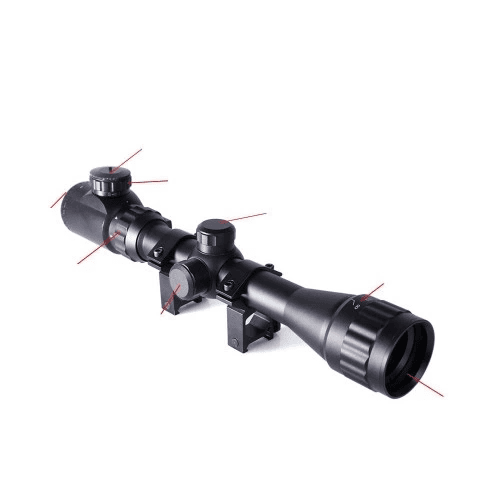 3-9x32aoeg Çift Işık Kırmızı Yeşil Kaynaklı Dürbünü