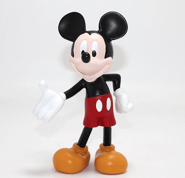 Polyester Mickey Mouse Miki Fare Figürü Alk5311